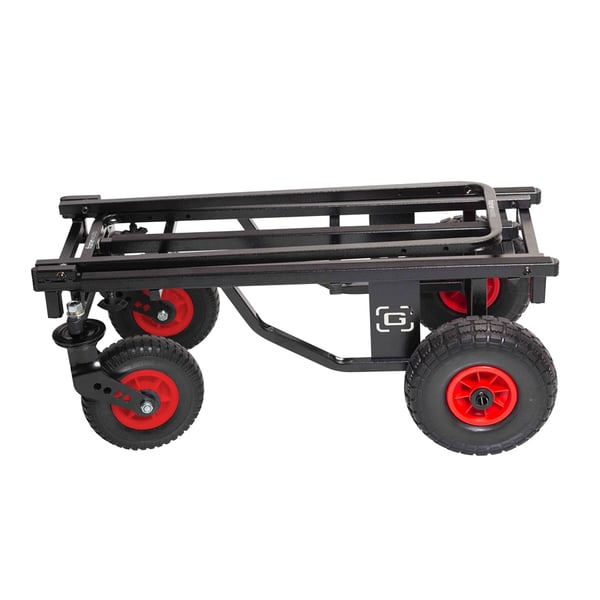 Gator Frameworks GFW-UTL-CART52AT Carrello utility pieghevole per terreni accidentati con capacità di carico di 500 kg