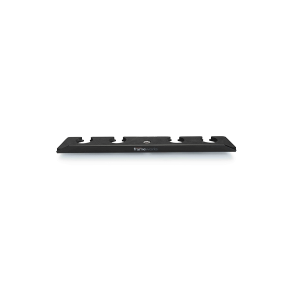 Gator Frameworks GFW-MIC-4TRAY Supporto multi-microfono per 4 microfoni<br>