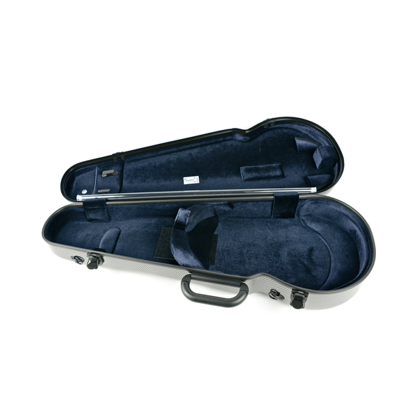 BAM ITALIA 2200XLSC CUSTODIA HIGHTECH CONTOURED PER VIOLA - SILVER CARBON