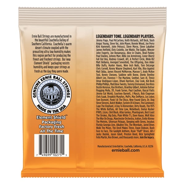 ERNIE BALL Corde per Ukulele Concerto/Soprano in Nylon con Ball End, Clear
