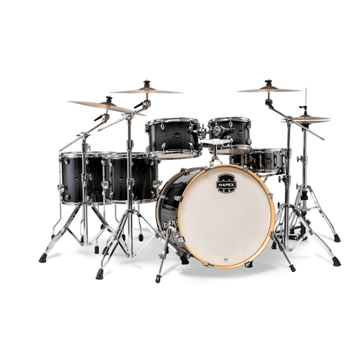 MAPEX IT AR628SFUVOZ ARMORY STUDIOEASE FAST 6 PEZZI BLACK ONYX BURST