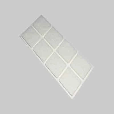 10 Tappi Per Tubi Tondi 21,3 Mm (1/2 Pollice) - Grigio - 3