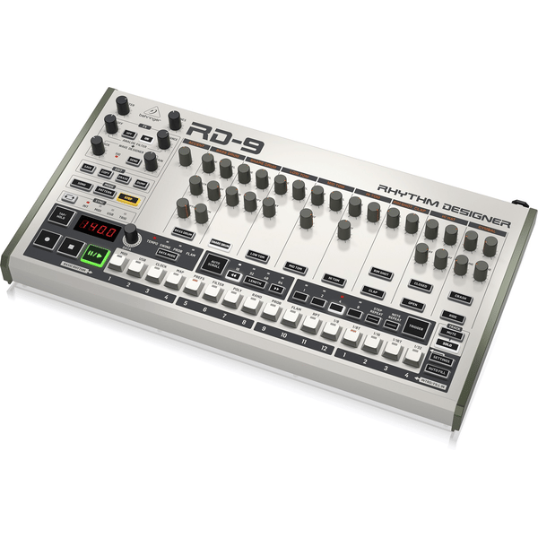 BEHRINGER RD-9 RHYTHM DESIGNER DRUM MACHINE 64 STEP SEQUENCER