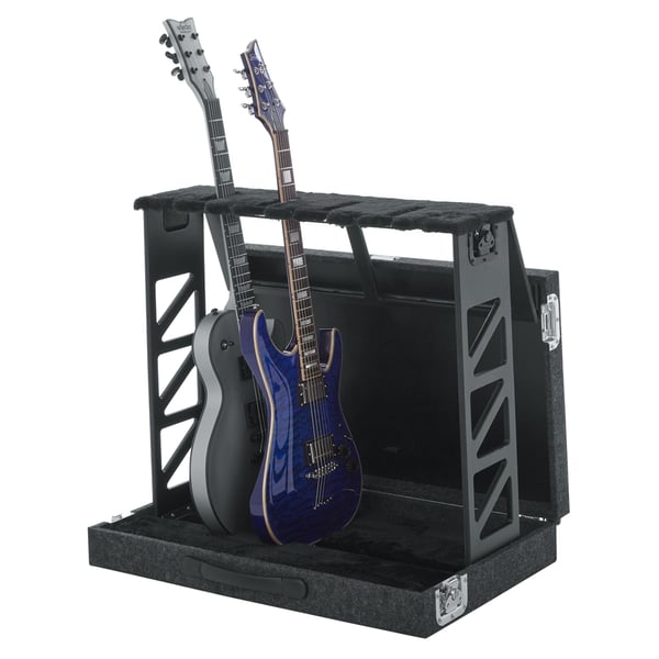 Gator Cases GTRSTD4 Supporto rack 4 chitarre richiudibile<br>