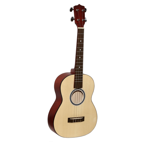HORA UKULELE STANDARD BARITONO MADE IN EUROPE TAVOLA ABETE ROSSO TOP IN MASSELLO TASTIERA IN PALISSANDRO