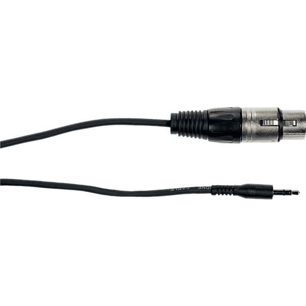 Yellow Cable K12-3 Cavo Segnale XLR Femmina/Mini Jack TRS 3 m