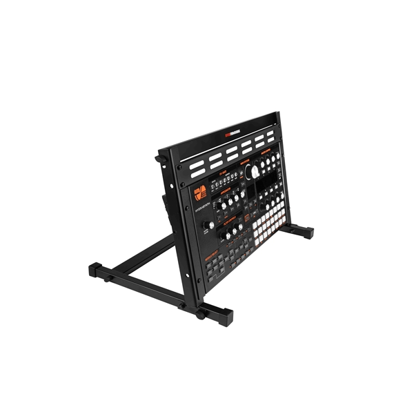 Gator Frameworks GFW-DESKTOPRK-06U Rack da scrivania in metallo a 6 unità<br>