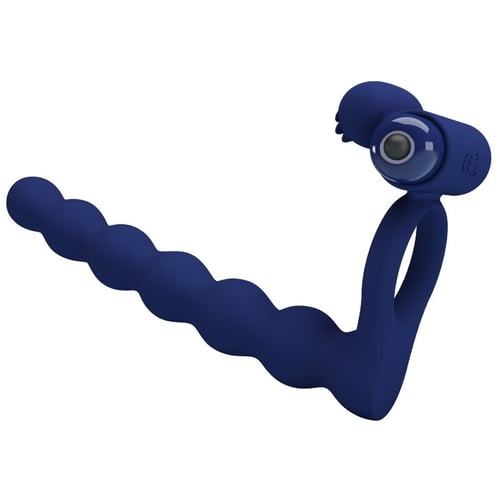 PRETTY LOVE MALE PRETTY LOVE - AJMAL ANELLO VIBRANTE CON SPINA BLU
