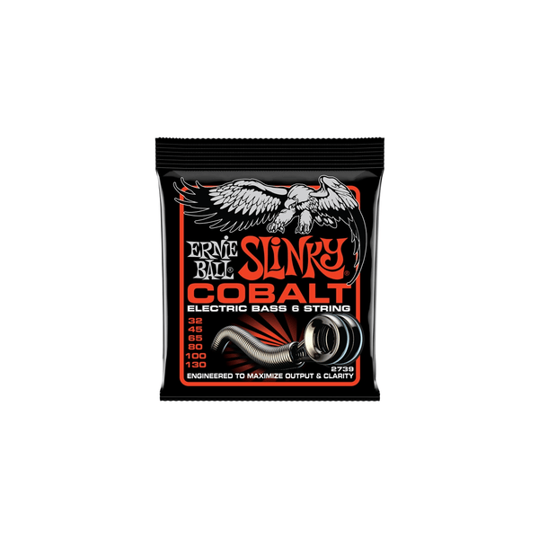 Ernie Ball 2739 Slinky Cobalt 6 Bass Str 32-130