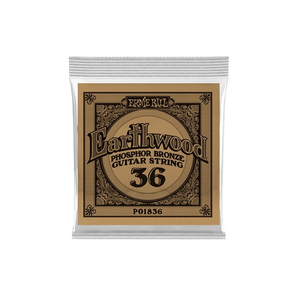 Ernie Ball 1836 Earthwood Phospor Bronze .036