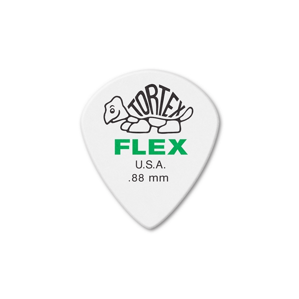 Dunlop 466R088 Tortex Flex Jazz III XL .88 mm Bag/72