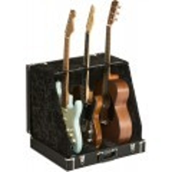 FENDER Classic Series Case Stand, Black, 3 chitarre. Modello 0991023506
