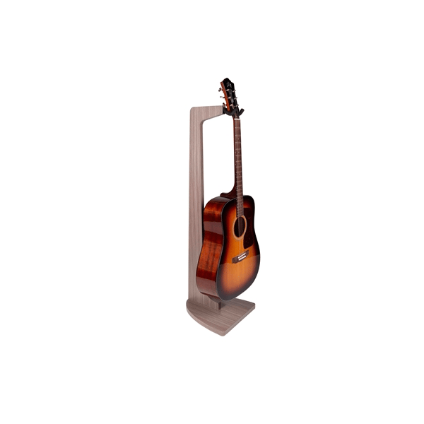 Gator Frameworks GFW-ELITEGTRHNGSTD-GRY Stand appendi-chitarra in finitura grigio driftwood<br>