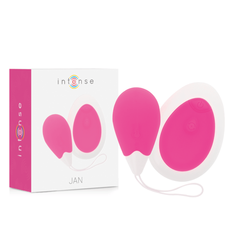 INTENSE COUPLES TOYS INTENSE - TELECOMANDO VIBRATORE JAN EGG ROSA