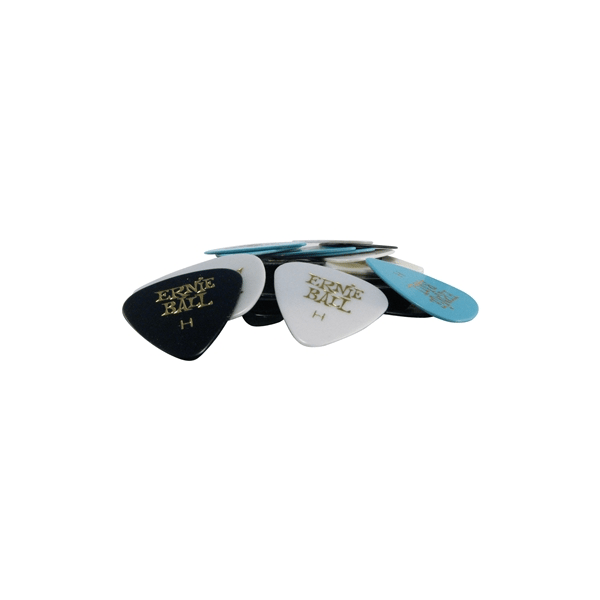 Ernie Ball Plettri Standard Assortiti Heavy Busta da 24