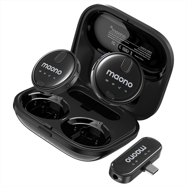 MAONO Microfono Wireless lavalier per smartophone