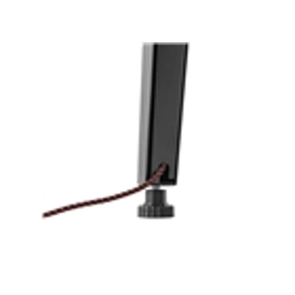 Gator Frameworks GFW-ELITEKEYTBL61-BLK Workstation in legno nera per tastiere fino a 61 tasti<br>