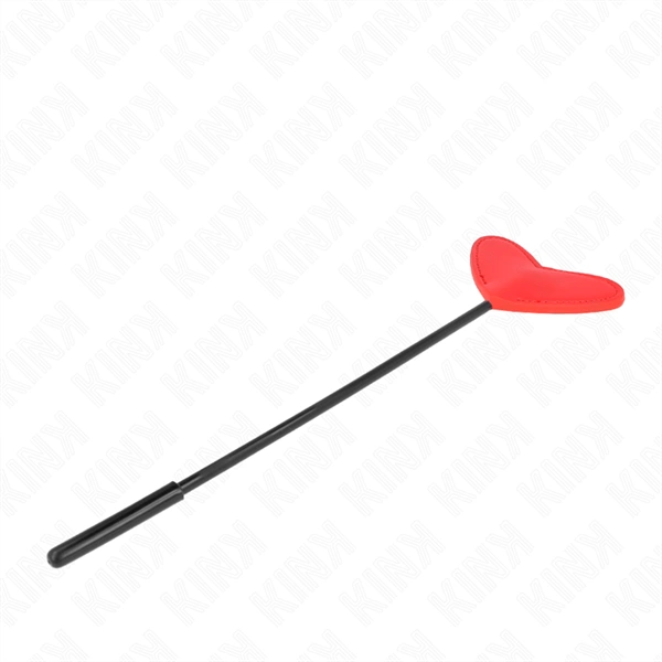 KINK - PALETTE EN FORME DE COEUR ROUGE 33 X 10 CM