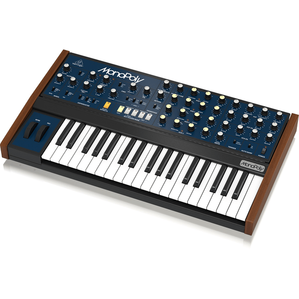BEHRINGER MONOPOLY SINTETIZZATORE ANALOGICO POLIFONICO 37 TASTI A 4 VOCI EX-DEMO