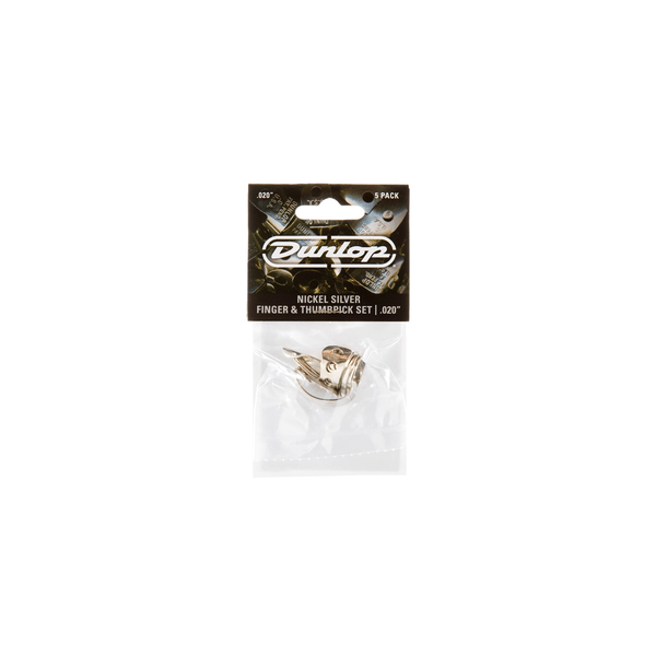 Dunlop 33P N/S 4FINGER & 1THUMB .020 - PLAYER'S PACK 5 PLETTRI