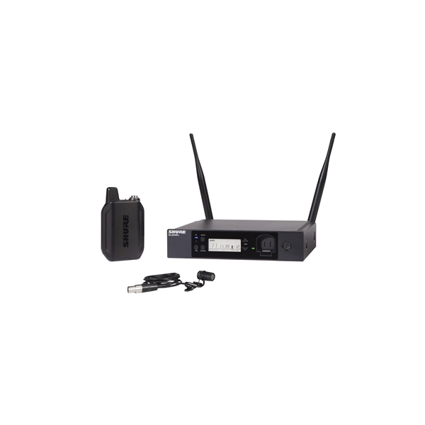 Shure GLXD14R+ con WL185 Sistema Wireless Lavalier