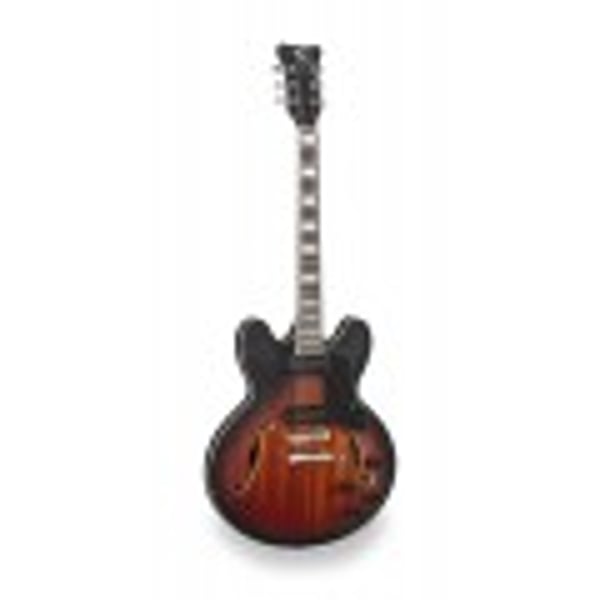 SOUNDSATION Chitarra semiacustica double cutaway con Single coil