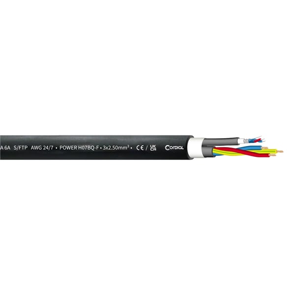 Cordial ELC CDP1-25BLACK500