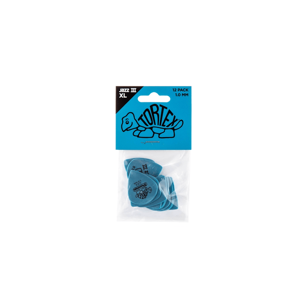 Dunlop 498P1.00 TORTEX JAZZ III XL, 1.0MM