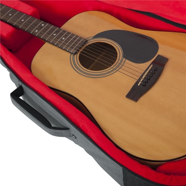 Gator Cases GT-ACOUSTIC-GRY Borsa Transit chitarra acustica Grigio chiaro