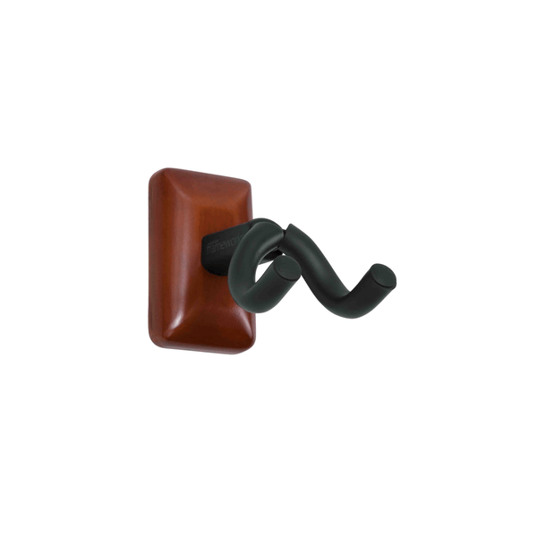 Gator Frameworks GFW-UKE-HNGRMHG Supporto da parete per ukulele e mandolino con piastra in mogano