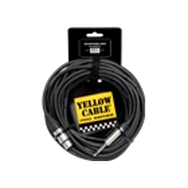 Yellow Cable M10J Cavo Microfonico Jack Sbilanciato/XLR Femmina 10 m