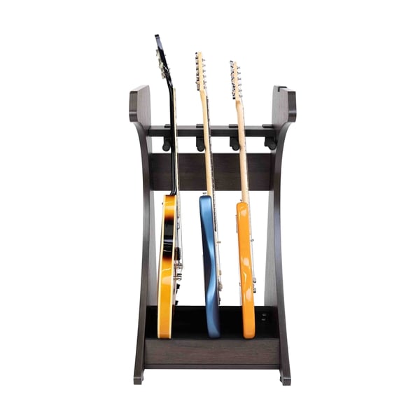 Gator Frameworks GFW-ELITEGTR3RK-BRN Rack per chitarre 3-4 posti in finitura noce scuro<br>