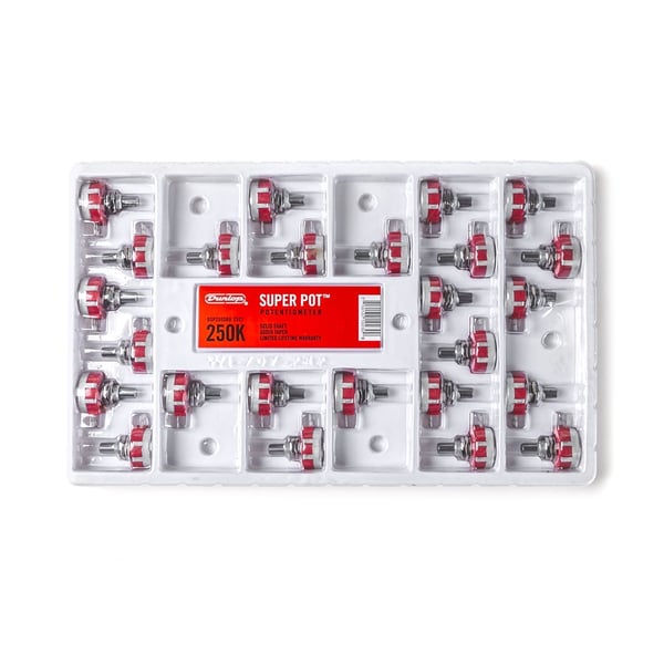 Dunlop DSP250SBU Super Pot 250K Split Shaft, Tray 25