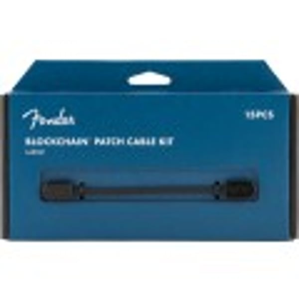 FENDER Kit cavi patch Blockchain Large