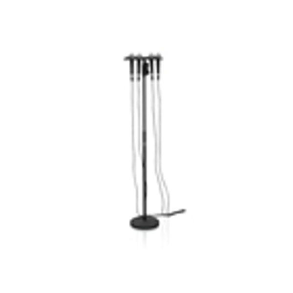 Gator Frameworks GFW-MIC-4TRAY Supporto multi-microfono per 4 microfoni<br>