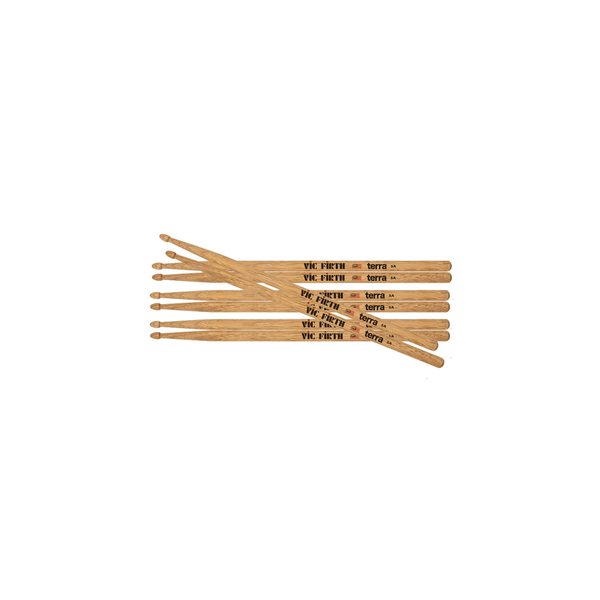 Vic Firth 5AT - Bacchette American Classic TERRA PACK 3+1