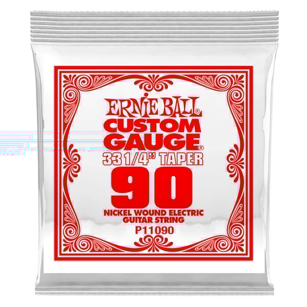 Ernie Ball 1090 Nickel Wound Scala Lunga .090