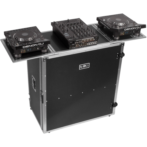 UDG U92049SL2 - ULTIMATE FOLD OUT DJ TABLE SILVER PLUS (WHEELS)