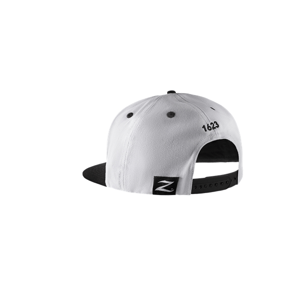 Zildjian ZAHC0022 - White 6 Panel Snapback Hat