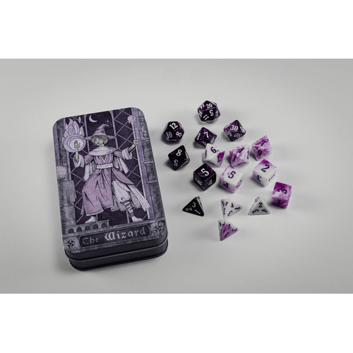 Character Class Classic RPG Dice Set Wizard (14)