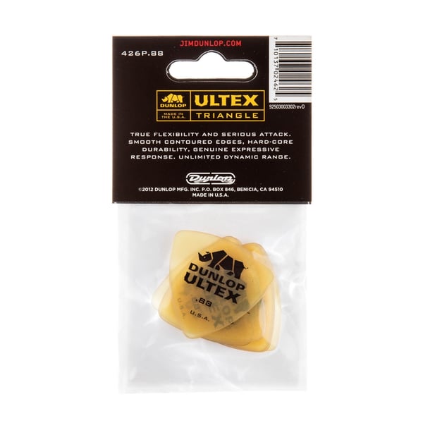 Dunlop 426P.88 Ultex Triangle .88mm