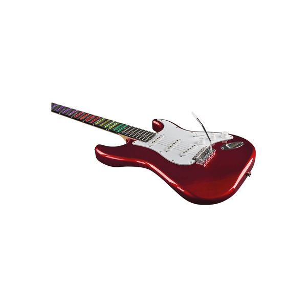 Eko Guitars S-300 Chrome Red Visual Note