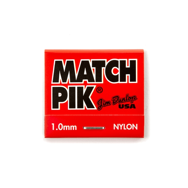 Dunlop 448R1.0 Match Piks Nylon Black 1.00mm