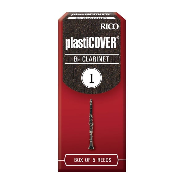 RICO Ance per Clarinetto in Sib Plasticover, Misura 1.0, confezione 5 pz