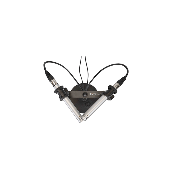 Gator Frameworks GFWMIC1TO2 Supporto barra microfonica 1 a 2