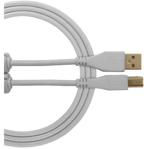 UDG U96001WH - ULTIMATE AUDIO CABLE USB 2.0 C-B WHITE STRAIGHT 1,5M