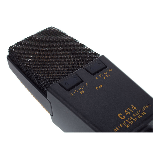 AKG ACOUSTIC AKG C414-XLII STEREO SET 2 MICROFONI A CONDENSATORE DA STUDIO LARGO DIAFRAMMA 9 DIAGRAMMI POLARI MULTI PATTERN