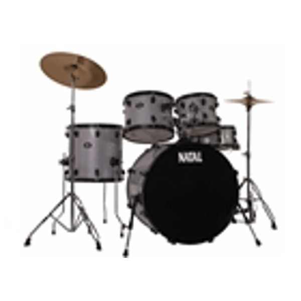 Natal DNA F22 5 pezzi White Sparkle - Black Hardware
