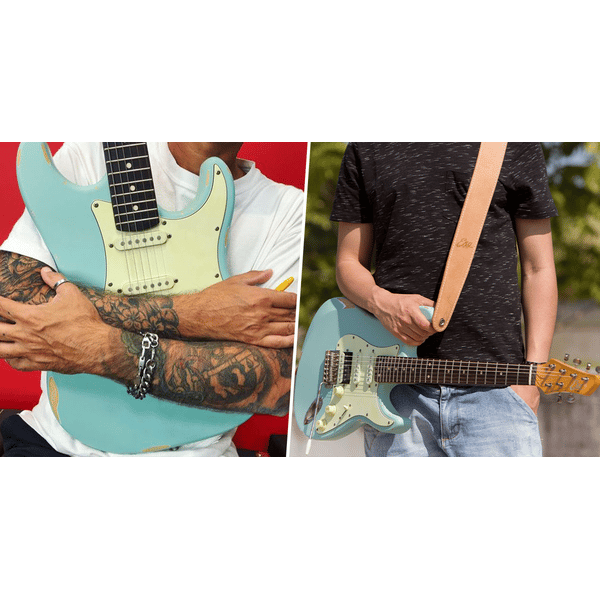Eko Guitars Aire Relic Daphne Blue