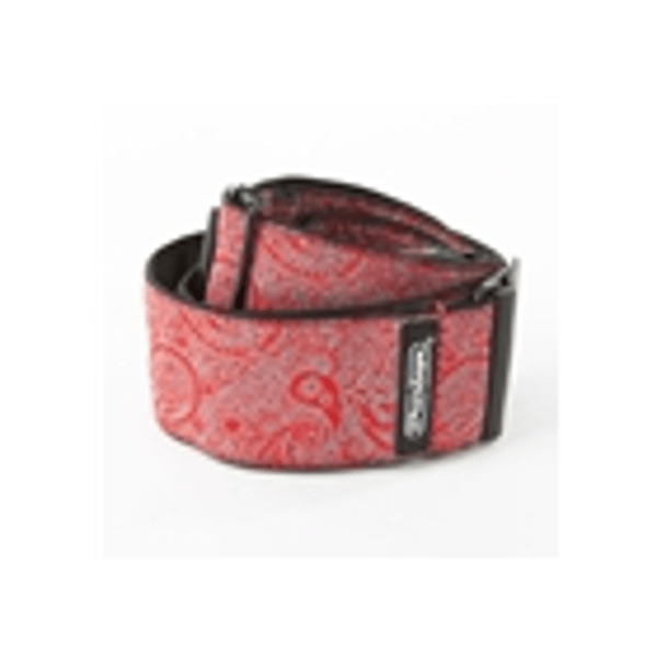 Dunlop D6711 Tracolla Jacquard Paisley Red